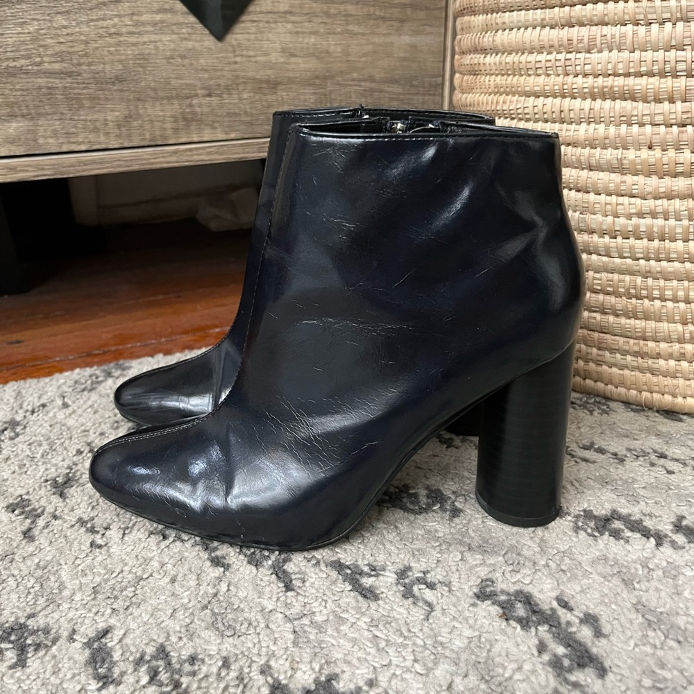 ZARA heeled ankle boots